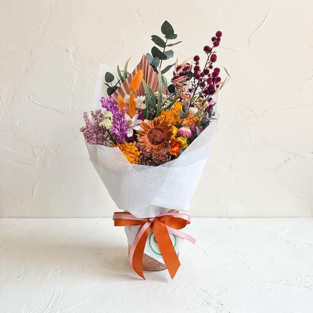 Dried Arrangement — alternate view