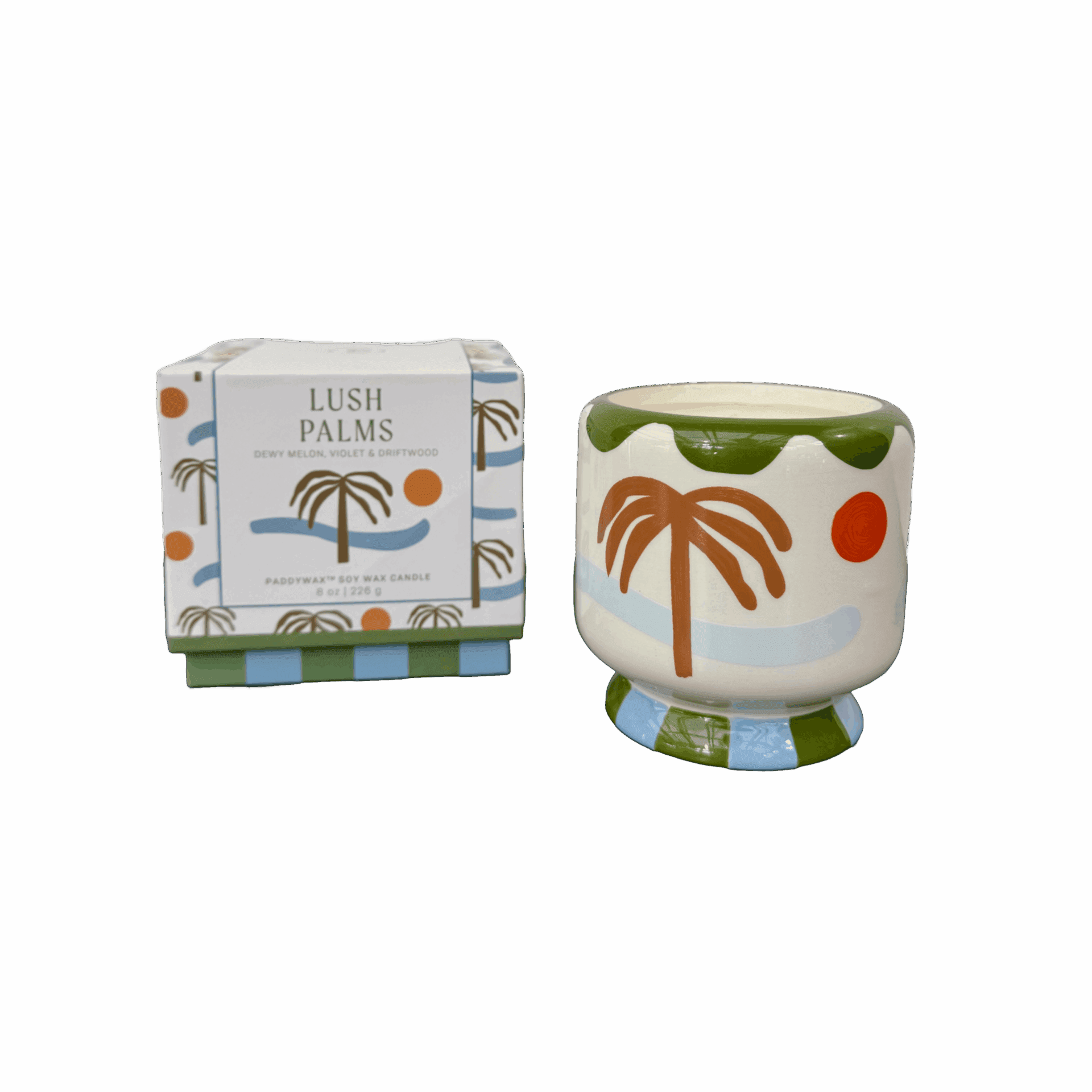Fresh Posy Jar & Paddy Wax Candle — alternate view