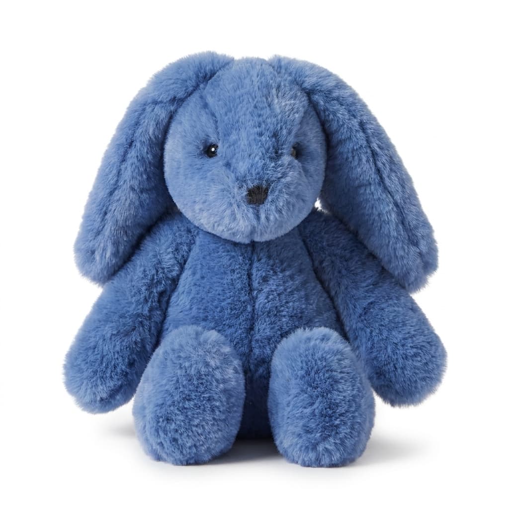 Jiggle & Giggle Bunny Plushie | Blue