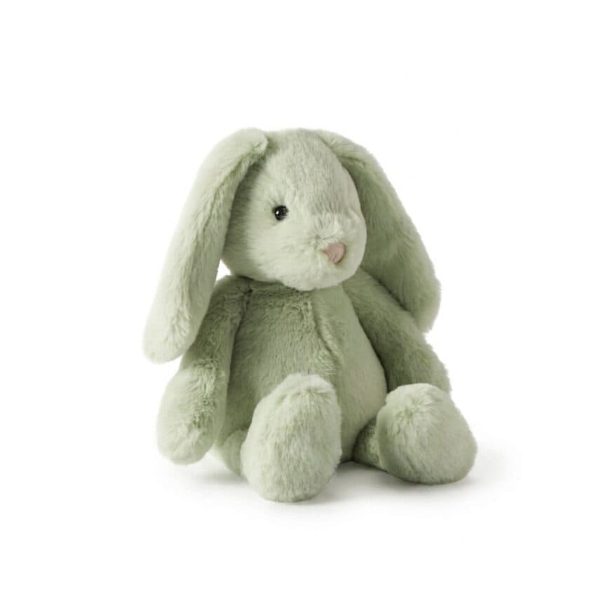 Jiggle & Giggle Bunny Plushie | Mint Green