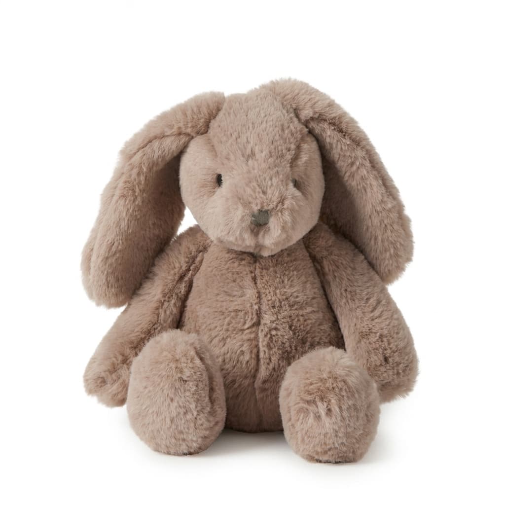 Jiggle & Giggle Bunny Plushie | Taupe